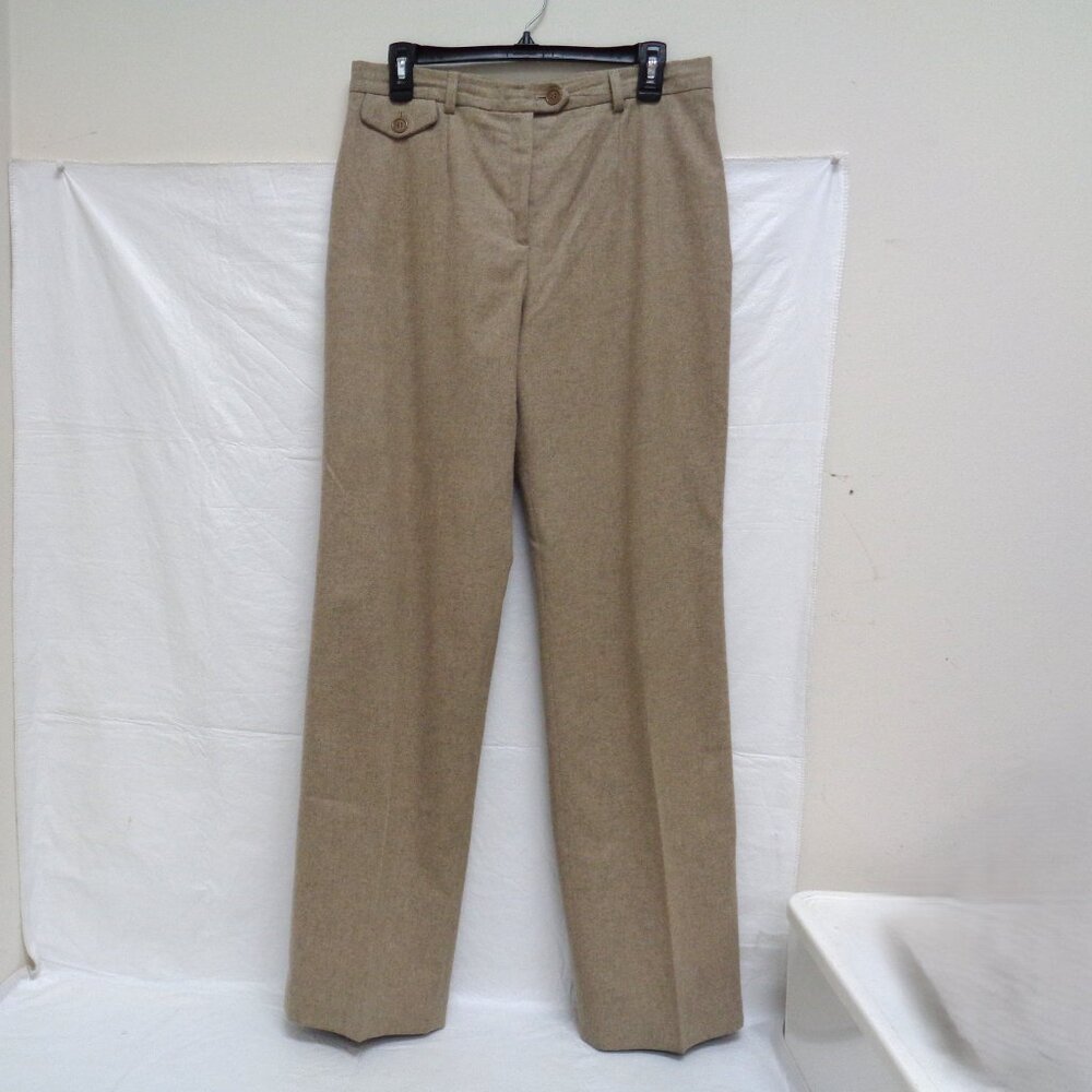 Schneider Salzburg Beretta Wool Pants Tan US Women's size 10